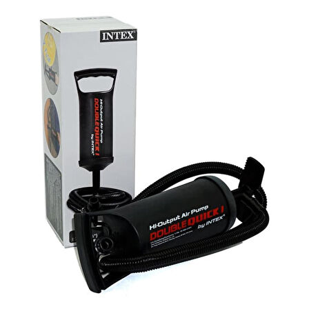 INTEX 68612 DOUBLE QUİCK ÇİFT FONKSİYONLU (DUAL-WAY) EL POMPASI 29 Cm.