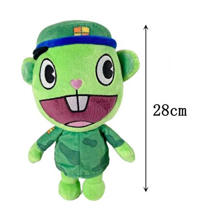 Happy Tree Friends Flippy Oyuncak Peluş 28 CM