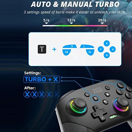 PC Oled Lite N.Switch Uyumlu Joystick Gamepad