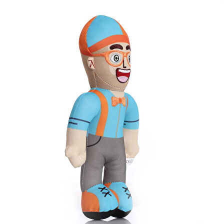 Blippi Gözlüklü Sakalsız Premium İthal Peluş Oyuncak 30 CM