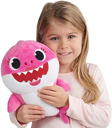 Baby Shark Mommy Shark İthal Müzikli Oyuncak Peluş 30 CM