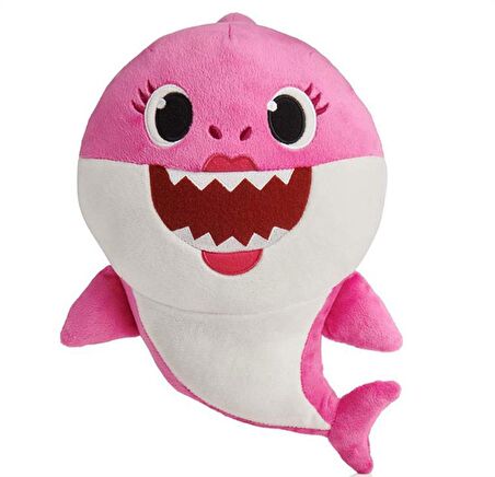 Baby Shark Mommy Shark İthal Müzikli Oyuncak Peluş 30 CM