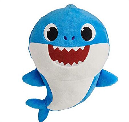 Baby Shark Daddy Shark İthal Müzikli Oyuncak Peluş 30 CM