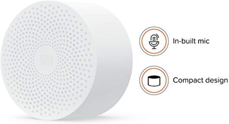 Xiaomi Mi Compact Mini Beyaz Bluetooth Hoparlör 2