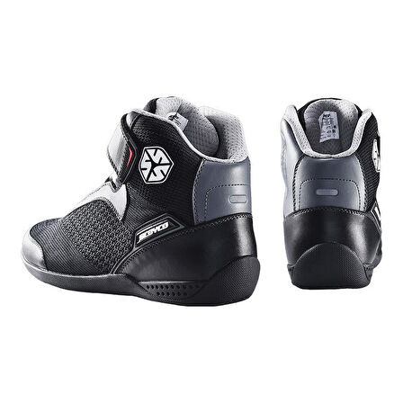 SCOYCO MT031 YAZLIK KISA BOT SİYAH-GRİ