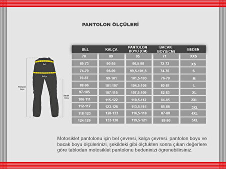 SCOYCO P122W KORUMALI KADIN MOTOSİKLET PANTOLONU BEYAZ