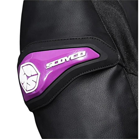 SCOYCO JK153W KORUMALI KADIN MOTOSİKLET MONTU MOR