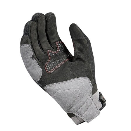 SCOYCO MC192WP SİYAH KIRMIZI KIŞLIK MOTOSİKLET ELDİVENİ