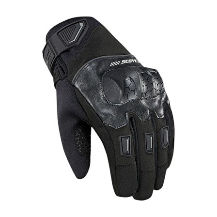 SCOYCO MC192WP SİYAH KIŞLIK MOTOSİKLET ELDİVENİ