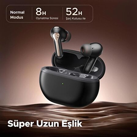 Soundpeats Capsule 3 Pro Hi-Res ANC Bluetooth 5.3 Kablosuz Kulaklık Siyah