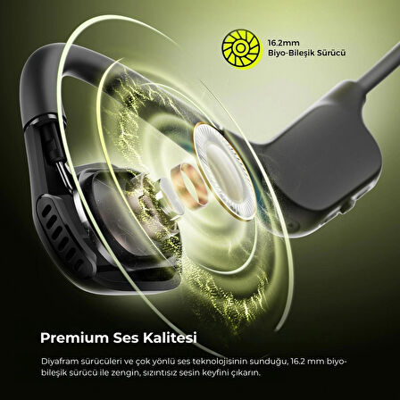 Soundpeats Runfree Lite2 Açık Kulak Bluetooth 5. 3 Kablosuz Kulaklık - Ipx4 Spor Kulaklığı - 15 Saat Pil Ömrü