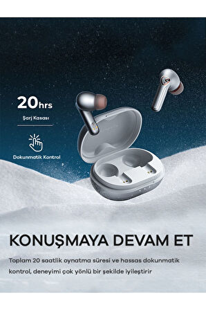 Soundpeats H2 Hybrid Dual Driver TWS Kulak İçi Bluetooth Kulaklık OUTLET