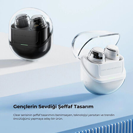 Soundpeats Clear Dot Tws Bluetooth 5.3 Kablosuz Kulaklık - Çift Mikrofonlu Aı Aramada Gürültü Azaltma Özellikli (Resmi Distribütör Garantili)