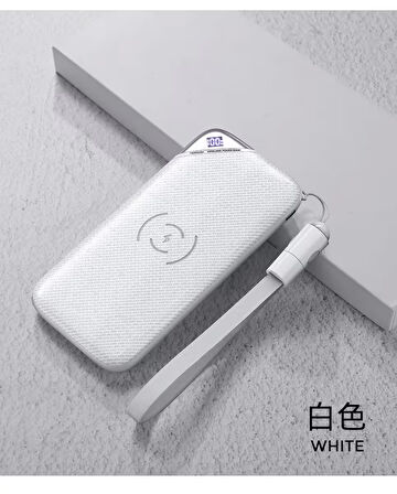 Joyroom D-M224 10000mAh Powerbank Kablolu ve Kablosuz Şarj Cihazı