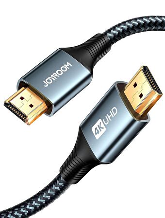 Joyroom SY-20H1 4K 60Hz HDMI to HDMI Görüntü Kablosu 2m