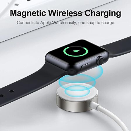 Joyroom S-İW005 Type-C İphone Watch 2İN1 Manyetik Şarj
