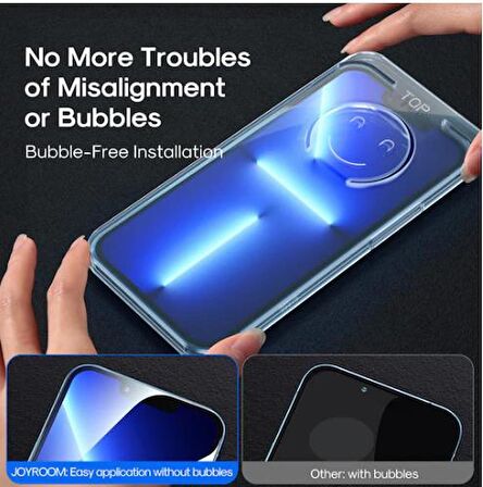 Joyroom İphone 12/12 pro 2 Adet Hd Kurulum Aparatlı