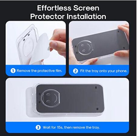 Joyroom İphone 12pro Max 2 Adet Hd Kurulum Aparatlı Cam Ekran Koruyucu