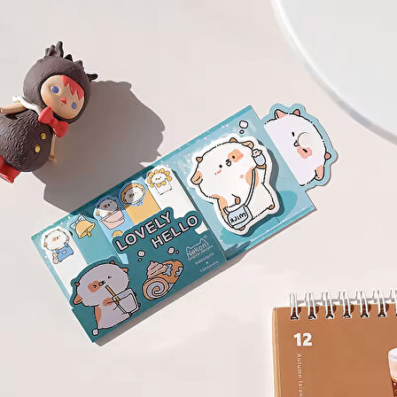 Sevimli Köpek Yapışkan Not Seti • Index Sticker (GGK-ZE003)