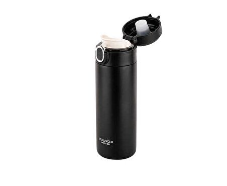Okadi Paslanmaz Çelik Termos 400ML Siyah