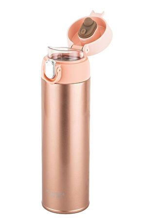 Okadı Rose Gold Paslanmaz Çelik Termos 300ml