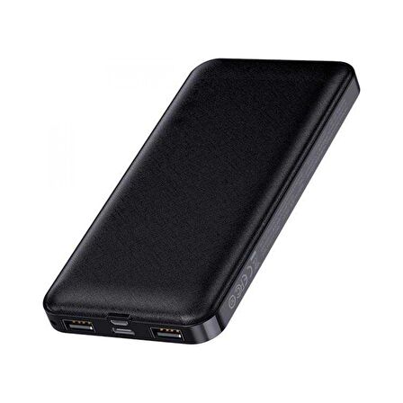 Rock P86 10.000 mAh Slim Power Bank Siyah