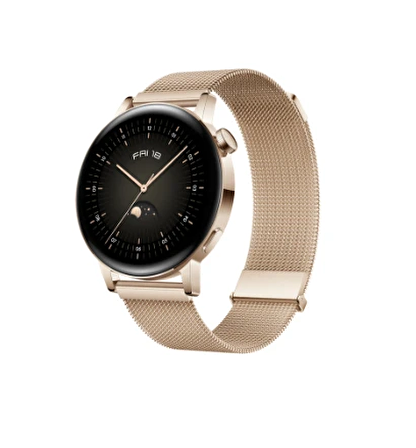 Huawei Watch Gt3 Elegant 42 Mm MIL-B19 Gold (Huawei TR Garantili)