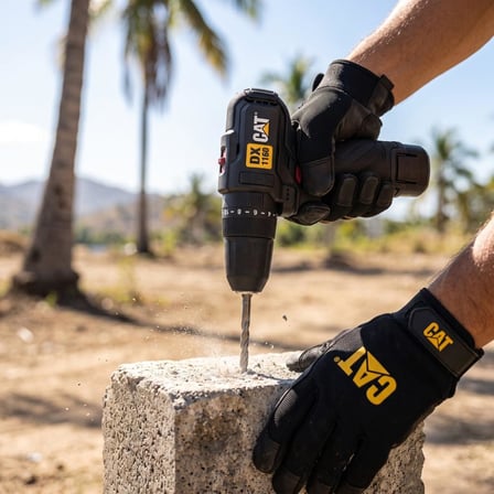 CAT DX1160.1 12Volt/2.0Ah Li-ion Tek Akülü Kömürsüz Profesyonel Şarjlı Darbeli Matkap 