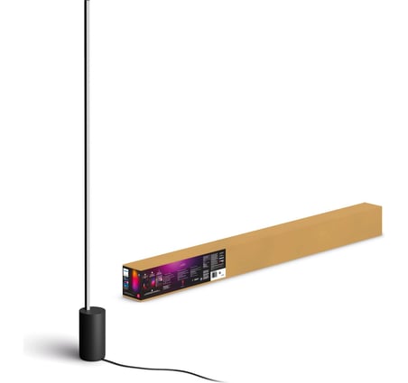  Philips Hue Gradient Signe Zemin Işığı LED Ampul 29 W 4000K Dahili LED Siyah Renk
