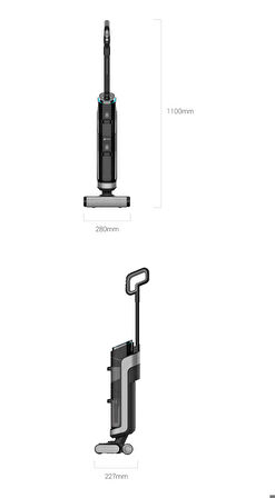Ezviz RH1 Kablosuz Akıllı Islak ve Kuru Dikey Süpürge