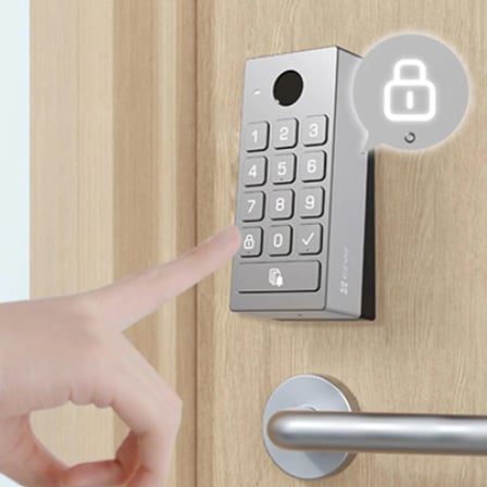 EZVIZ DL01BCP - EZVIZ Smart Lock DL01 Pro için Eklenti Çok Fonksiyonlu Tuş Takımı 