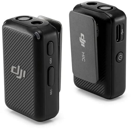 DJI Mic Kablosuz 2 Kişilik Mikrofon Seti