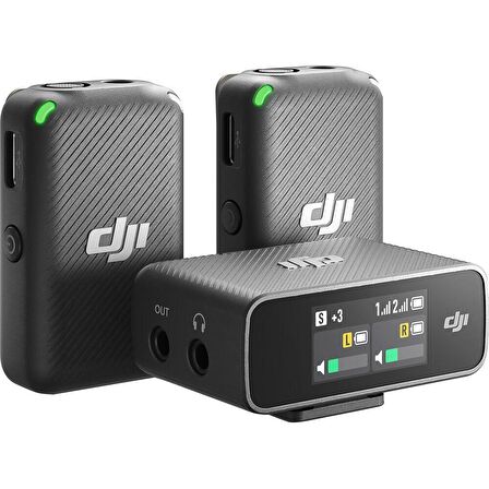 DJI Mic Wireless Kablosuz Mikrofon Seti