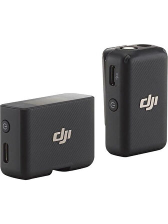 DJI Mic (1 Tx + 1 Rx) Tek Kişilik Kablosuz Mikrofon Kiti (DJI Türkiye Karacauslu Garantili)  OUTLET