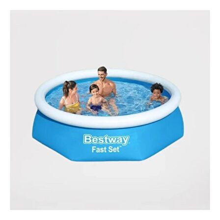 Bestway Büyük Şişme Havuz 2.44 M x 61 cm 57448 Bestway