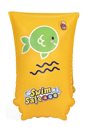 Swim Safe ABC™ WonderSplash™ Şişme Kolluk: Yüzme Öğrenirken Konfor ve Eğlenceyi Bir Arada Yaşa!