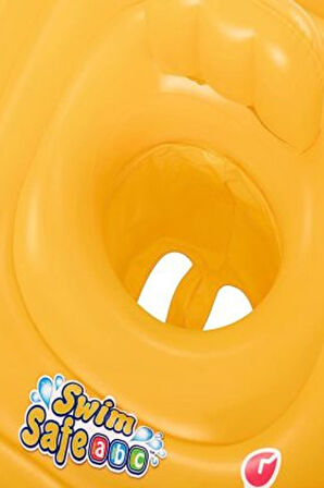Swim Safe ABC™ WonderSplash™ Üçlü Simit Bebek Kare Bot Binici 76 cm: Bebeğinizin Suyla İlk Güvenli Tanışması!
