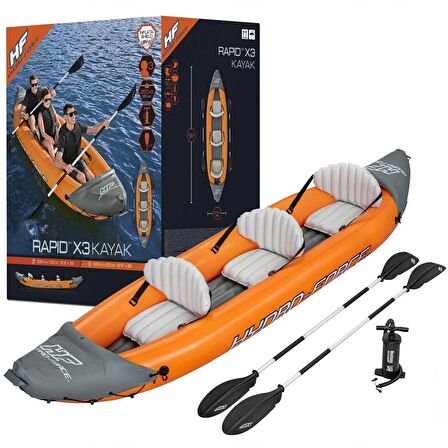 Bestway Hydro Force Rapid X3 Kayak Şişme Bot 65132