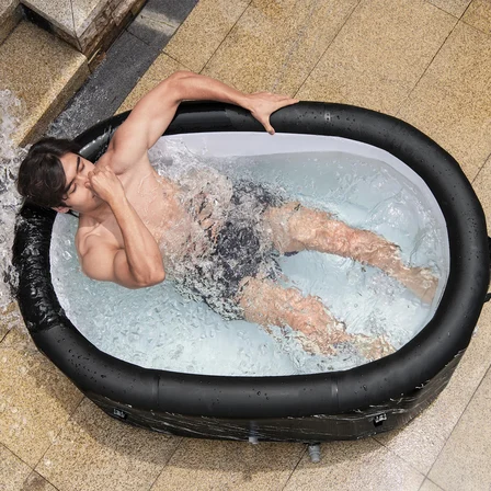 Lay-Z-Spa 6002Q Glacial Dip Soğuk Terapi Buz Banyosu Küveti, 2 Kişilik