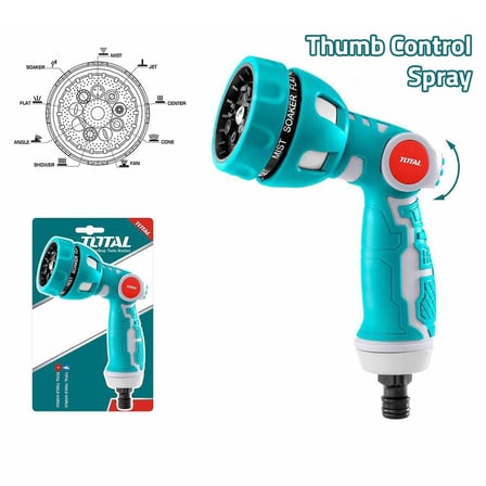 TOTAL Sulama Tabancası (9 Fonksiyonlu) THWSG6091