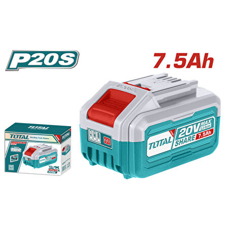 7.5 AH 20V LİON BATARYA
