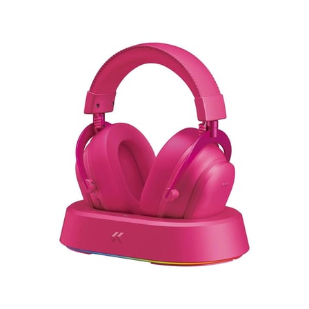 MCHOSE V9 Turbo+ Berry Red 7.1 Surround Kablosuz Gaming Kulaklık (HW-V9-12)