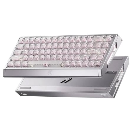 MCHOSE Ace 68 GT Aero Silver %65 Mount Tai GT Pink Magnetic Switch 16K Hz Hall Effect ARGB İngilizce Gaming Klavye (HW-Ace68GT-2)