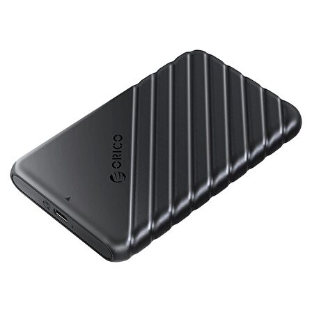 ORICO Type-C 6Gbps USB3.1 Gen1 2.5” inch SATA SSD Hard Disk Kutusu Siyah