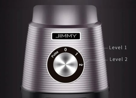 JIMMY B32 Kişisel Blender - Gri (700W, 0.9 Litre, 22.000 RPM, Paslanmaz Çelik Dörtlü Bıçak)