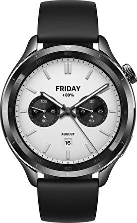Xiaomi Watch S4 Siyah Akıllı Saat (Xiaomi Türkiye Garantili)