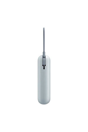 Xiaomi Power Bank 10000mAh mavi Entegre Kablo USB ve USB-C Portu 22.5W BHR9072GL