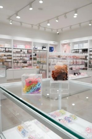Miniso Lisanslı Kutulu Düğümlü Saç Tokaları (15 Adet) – Esnek & İz Bırakmayan Saç Lastiği