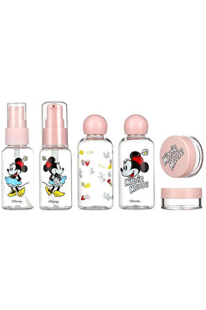 Mickey Mouse Lisanslı Seyahat Şişe Seti (7 Parça)