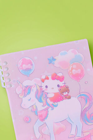 Sanrio Lisanslı A5 Telli Defter (48 Yaprak) - Hello Kitty